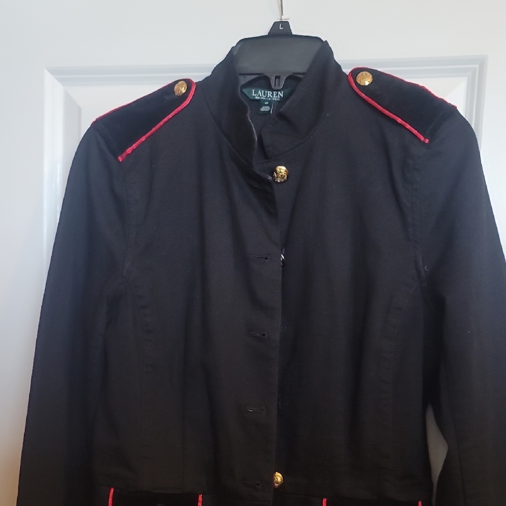 Black Military Style Jacket